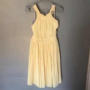 Forever 21 Light Yellow above the knee dress